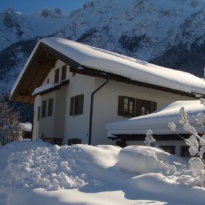 Schneelast im Landkreis Garmisch-Partenkirchen
